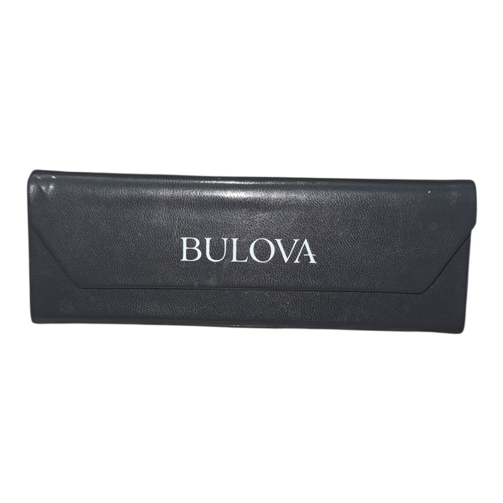Bulova Gray Sunglass Case ONLY